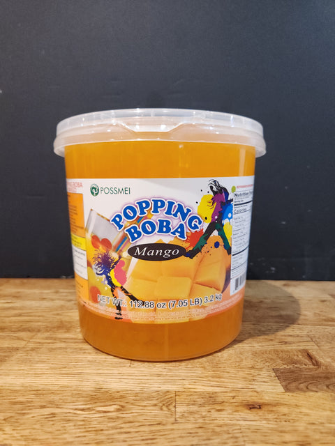 Mango Popping Boba