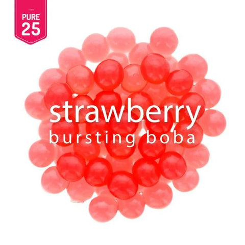 Bossen Strawberry Bursting Popping Boba Pure 25